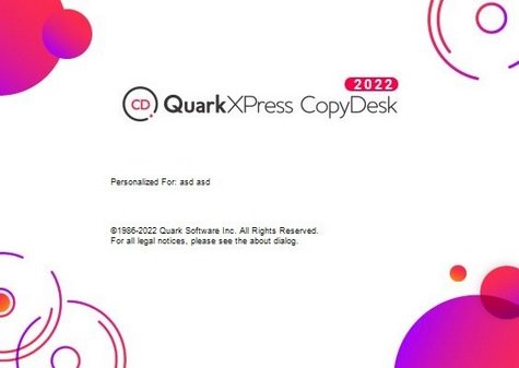 QuarkXPress CopyDesk 